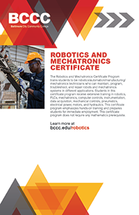 Robotics and Mechatronics Certificate