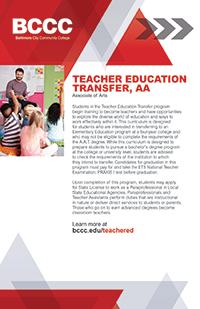 Teacher Education Transfer, AA