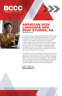 American Sign Language and Deaf Studies