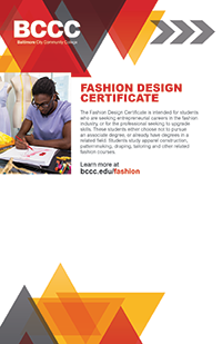 Fashion Design, Certificate